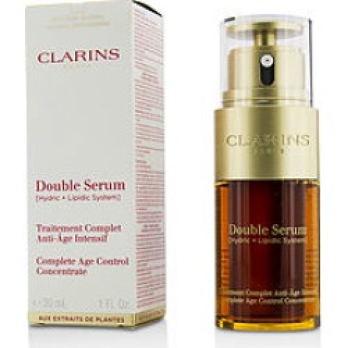 Clarins by Clarins Double Serum (Hydric + Lipidic System) Complete Age Control Concentrate -30ml/1OZ for WOMEN