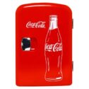 Classic Coca Cola 4 Liter/6 Can Portable Fridge/Mini Cooler for Food, Beverages, Skincare - Use at Home, Office, Dorm, Car,...