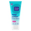 Clean & Clear Oil-Free Deep Action Cream Facial Cleanser, 6.5 fl. oz