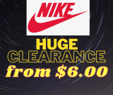 HUGE NIKE CLEARANCE STARTING AT 6 BUCKS!