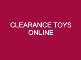 CLEARANCE TOYS ONLINE