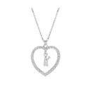 Clearance Jewelry Under $5 VerPetridure Pendant Necklace for Women Alphabet Jewelry Lover Heart Necklace Gifts