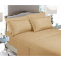 CLEARANCE Super Soft 1500 Collection Sheet set, Queen, Gold