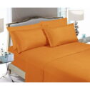 CLEARANCE Super Soft 1500 Series Sheet set, Queen, Elite Orange
