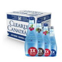 Clearly Canadian Variety Sparkling Water, 11 fl oz, Pack of 12