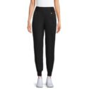 ClimateRight by Cuddl Duds Women’s and Women's Plus Woven Twill Scrub Jogger with Silver Ion Anti-Bacterial Technology