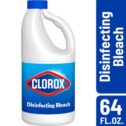 Clorox Regular Liquid Bleach, 64 oz Bottle