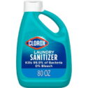 Clorox Laundry Sanitizer, Color Safe and Order Eliminating, 80 fl oz