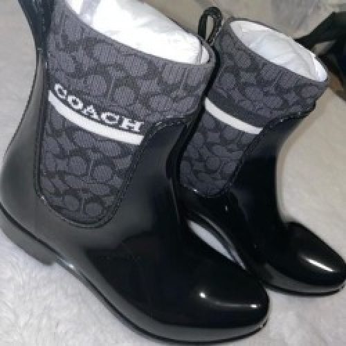 Coach Shoes | Coach Rivington Rain Bootie | Color: Black | Size: 6