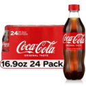 Coca-Cola Soda Pop, 16.9 fl oz Bottles, 24 Pack