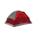 Coleman Flatwoods II 4-Person WeatherTec Tent, 1 Room, Red