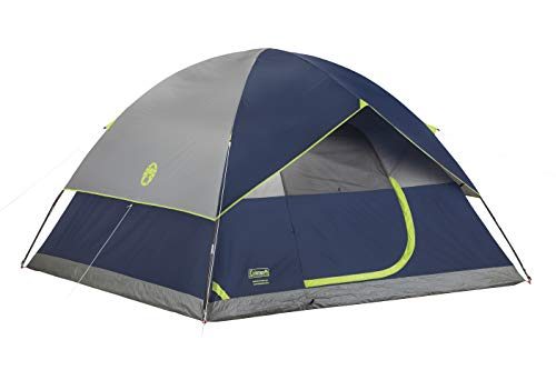 Coleman Sundome 6-Person Dome Tent , Navy/Grey, 6 Person