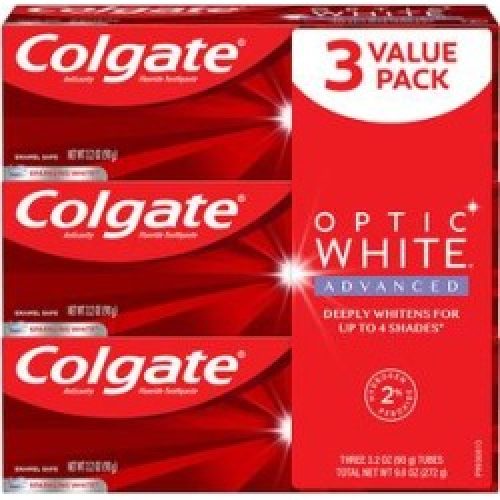 Colgate Toothpaste - Optic White Advanced Teeth Whitening Toothpaste