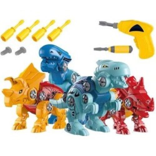 Commission Dinosaur Toys For 3 4 5 6 7 Year Old Boys, Take Apart Dinosaur Toys w/ Dinosaur Eggs For...