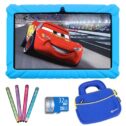 Contixo 7 inch Kids Learning Tablet Bundle, 4 stylus, 32GB MicroSD card and Tablet Bag included. Pre-installed Apps and Parent...