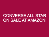 Converse All Star ON SALE AT AMAZON!