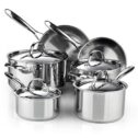 Cooks Standard 02631 Classic 10 Piece Stainless Steel Cookware Set
