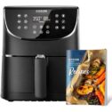 COSORI 5.8-Qt Air Fryer Oven Combo CP158-AF-R19, Max Xl Large Air Fryer with 100 Recipes, 11 One-Touch Digital Presets, Nonstick...
