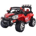 Costway 12V Kids Ride On Truck Car SUV MP3 RC Remote Control w/ LED Lights Music