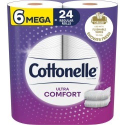 Cottonelle Ultra ComfortCare Toilet Paper - Mega, 6 ct