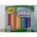Crayola 15-piece Sidewalk Chalk Set
