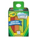Crayola 16 Count Sidewalk Chalk (Pack Of 8)
