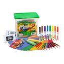Crayola Creativity Tub Art Set Ages 5+, 80 Pieces