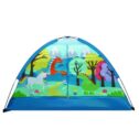 Crckt Kids Indoor Camping Play Tent with Majestic Design Print, 60