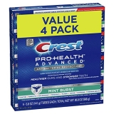 Crest Pro-Health Advanced Antibacterial Protection Toothpaste, Mint Burst, 5oz (Pack of 4) – AMAZON DEAL!