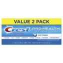 Crest Pro-Health Whitening Gel Toothpaste, Mint, 4.6 oz, 2 Pk