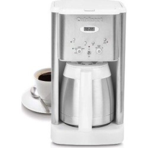Cuisinart Dcc-1400Wihr Brew Central Thermal 10-Cup Programmable Coffeemaker, White (Refurbished) | Wayfair