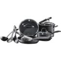 Cuisinart - Pro Classic 13-Piece Hard Anodized Cookware Set - Black