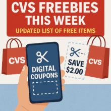 CVS Freebies This Week – Updated List of Free Items