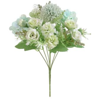 Cyber Monday Deals! Tuscom Beautiful Silk Flowers Wedding Valentines Bouquet Bridal Decor...