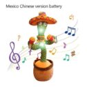 Dancing Toy Cactus Shape Shake Singing Toy Plant Electric Twisting Children Gift Supply, Chinese