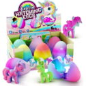Dan&Darci Unicorn Hatching Surprise Eggs for Kids - 6 Pack - Grows 600% - Unicorn Toys for Girls & Boys...