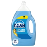Dawn Ultra Dishwashing Liquid Dish Soap (4 x 19.4 Oz) + Dawn Non-Scratch Scrubber Sponge (2 Count), Original Scent, 1 Set – WALMART