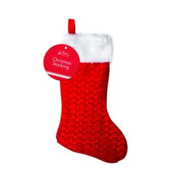 Deluxe Father Christmas Santa Sack Red Stocking Bag Gift Presents Christmas