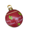 Dengmore 24 Inch Outdoor Christmas Ornaments Inflatable Decorated Ball PVC Giant Xmas Ball Indoor Outdoor Holiday Yard Lawn Porch Decor...