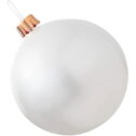Dengmore 29.5 Inch Outdoor Christmas Ornaments Inflatable Decorated Ball PVC Giant Xmas Ball Indoor Outdoor Holiday Yard Lawn Porch Decor...