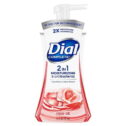 Dial Complete 2 in 1 Moisturizing & Antibacterial Foaming Hand Wash, Rose Oil, 7.5 Ounce