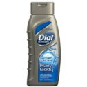 Dial For Men Hair + Body Wash, Hydro Fresh 16 oz (Pack of 2)