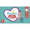 Diapers Size 5, 112 Count - Pampers Pull On Cruisers 360? Fit Disposable Baby Diapers with Stretchy Waistband, ONE MONTH...