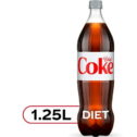 Diet Coke Soda Pop, 1.25 Liter Bottle