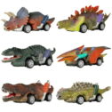 Dinosaur Toys Pull Back Cars, Car Toys for 2 3 4 5 6 Year Old Boys Toddlers, Kids Play Vehicles...