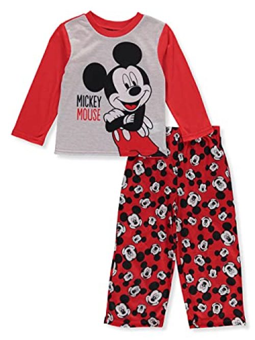 Disney Boys' Mickey Mouse Two-Piece Pajama Set, Assorted 3T