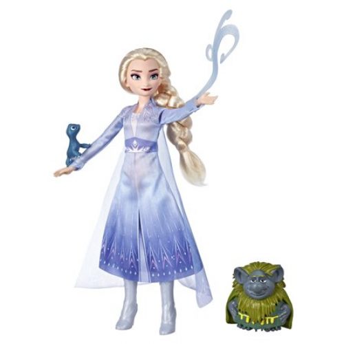 Disney Frozen 2 Elsa Fashion Pabbie and Salamander Doll Playset, Inspiredby Frozen 2
