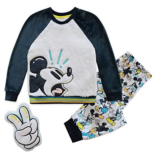 Disney Mickey Mouse Pajama and Pillow Set for Boys, Size 9/10