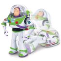 Disney Pixar Toy Story Buzz Lightyear with Interactive Drop-Down Action