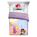 Disney Princess Disney Princess Kids 1 Piece Bedding Set Twin with Flat Sheet and Mattress and Fitted Sheet and Pillowcase